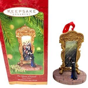 Christmas Ornament Hallmark Harry Potter "The MIrror of Erised 2001 4"tall
